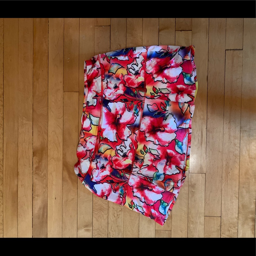 Floral tennis skirt size XL